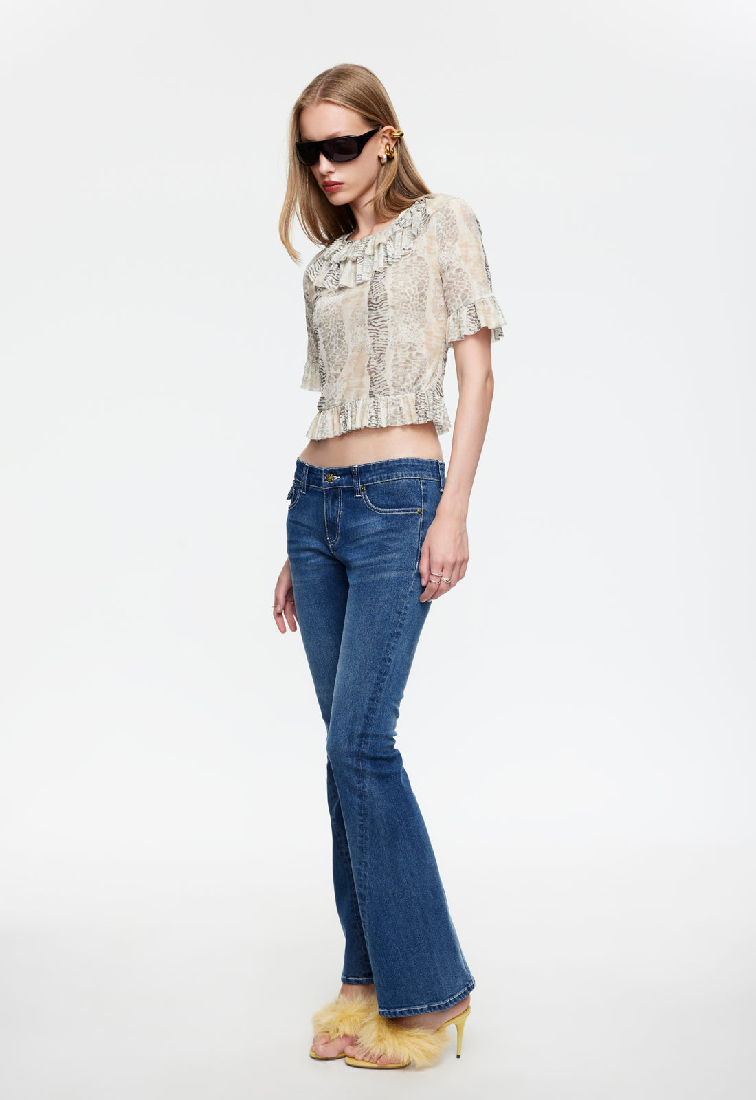FIRST LIGHT BLOUSE - MULTI ANIMAL - Image 3