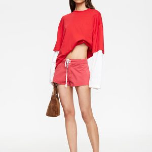 SUNDOWN SHORT - CRIMSON