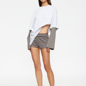 BOTTEGA SHIRT - BEIGE STRIPE