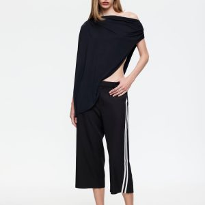 REBORN PONCHO - NOIR