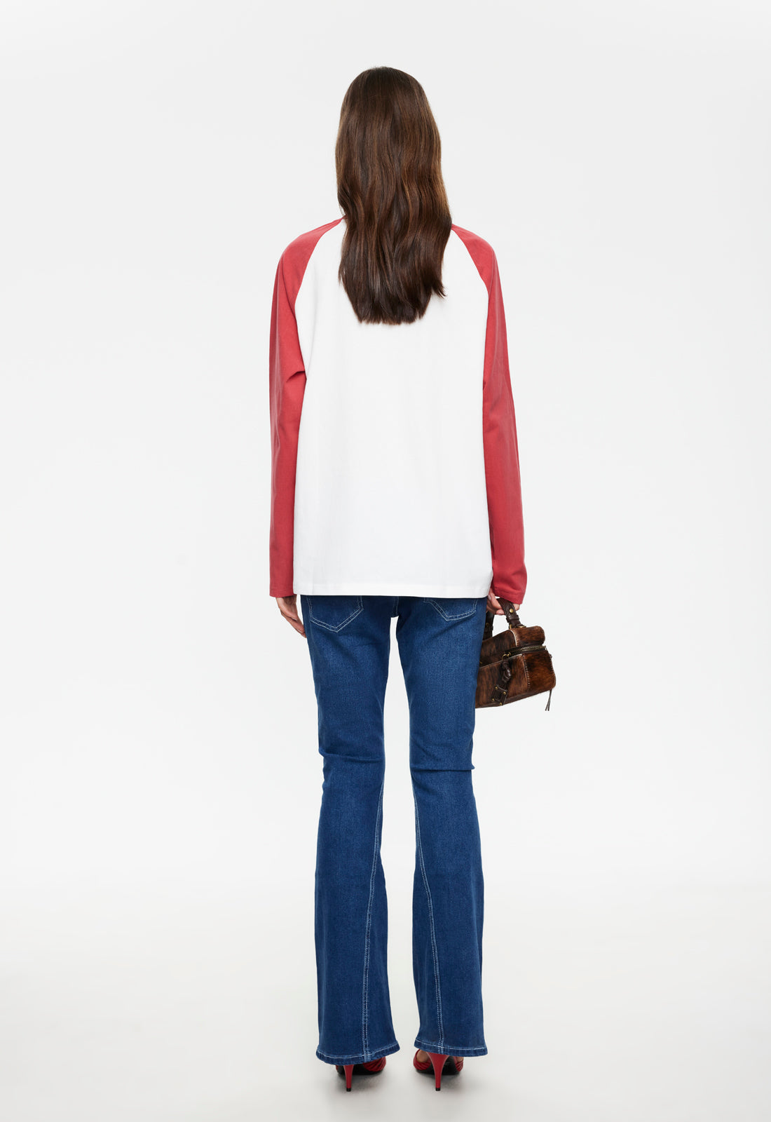 KRAVITZ BASEBALL TEE - CRIMSON - Image 4