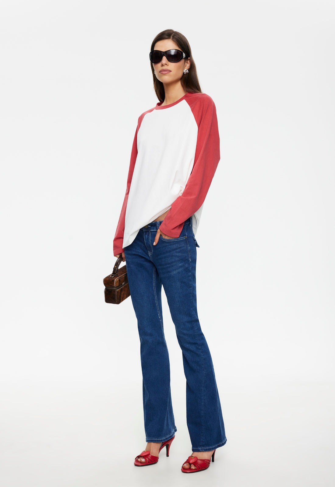 KRAVITZ BASEBALL TEE - CRIMSON - Image 3
