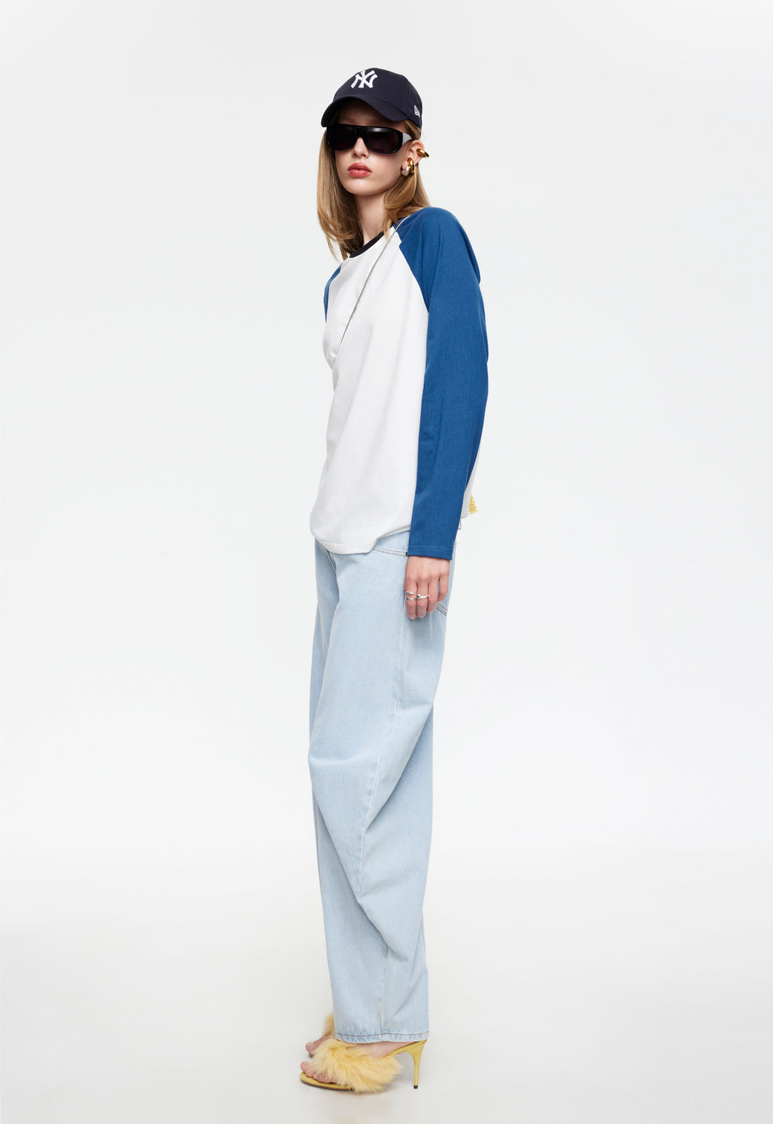 KRAVITZ BASEBALL TEE - BLUE - Image 4