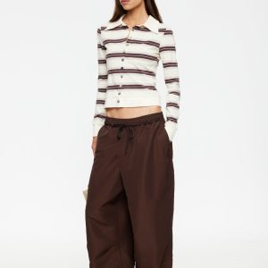 BADA BING JERSEY - SAND STRIPE