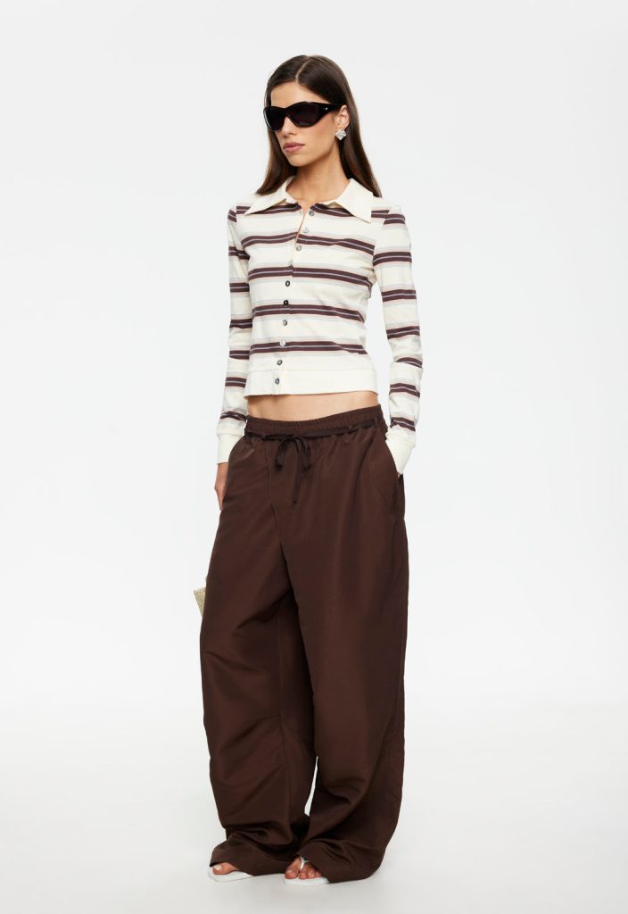 BADA BING JERSEY - SAND STRIPE