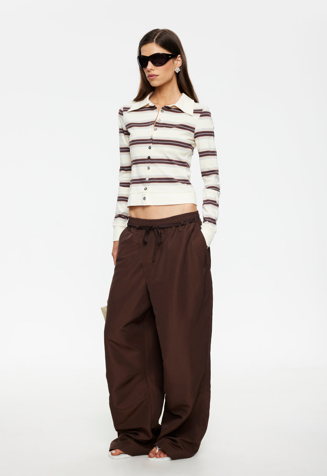 BADA BING JERSEY - SAND STRIPE