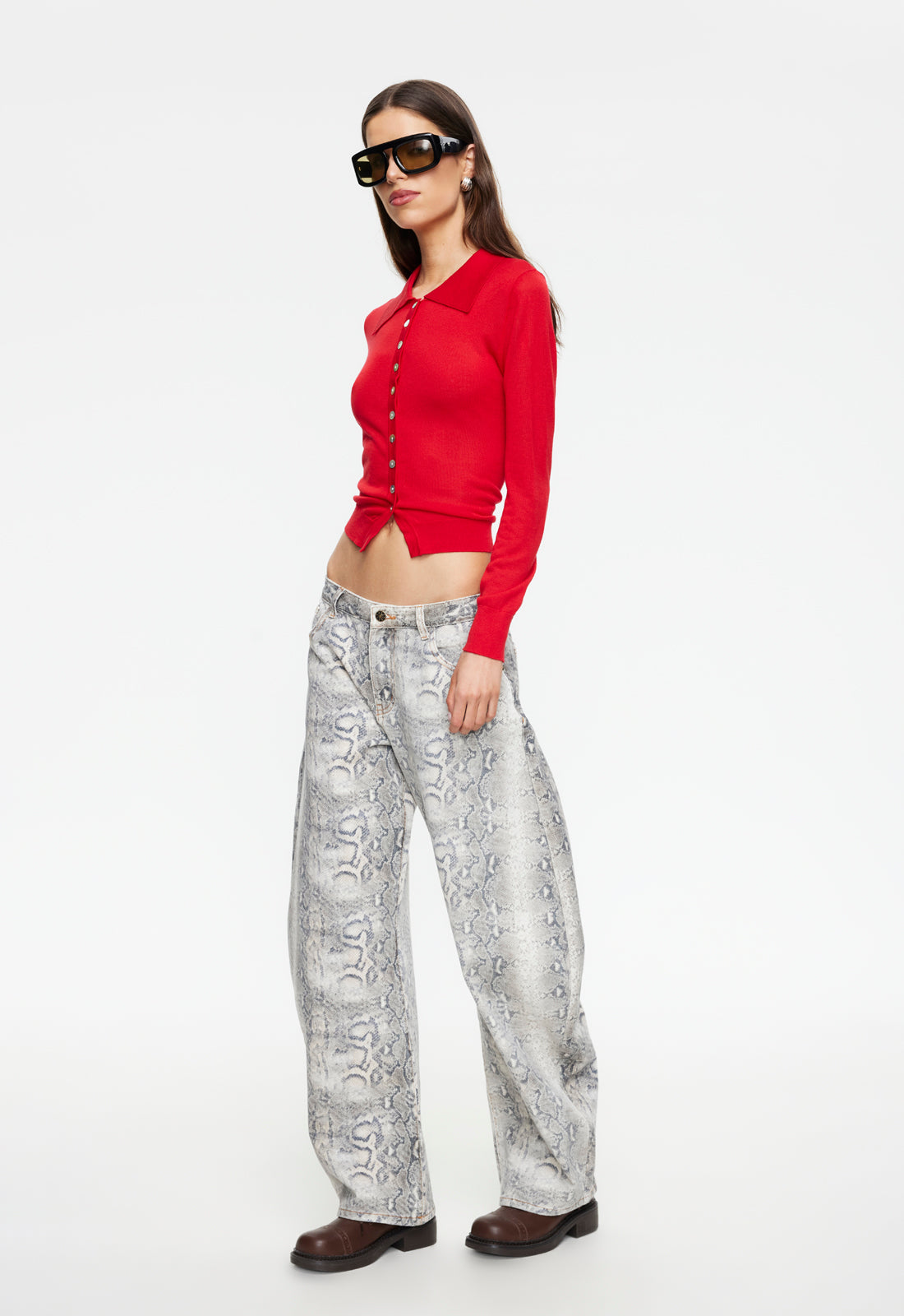 CHALET LONG SLEEVE - CRIMSON - Image 2