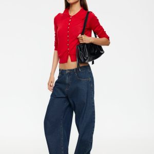 HORSESHOE JEAN - DARK DENIM