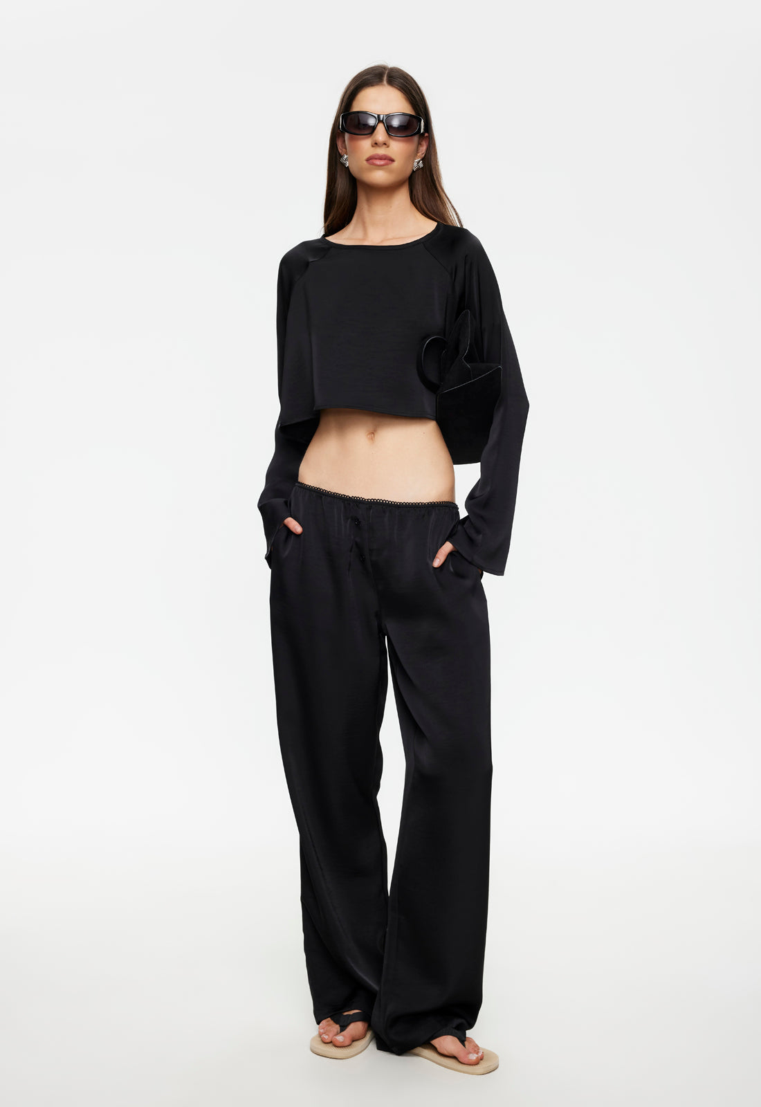 IN BLOOM PANT - NOIR - Image 2