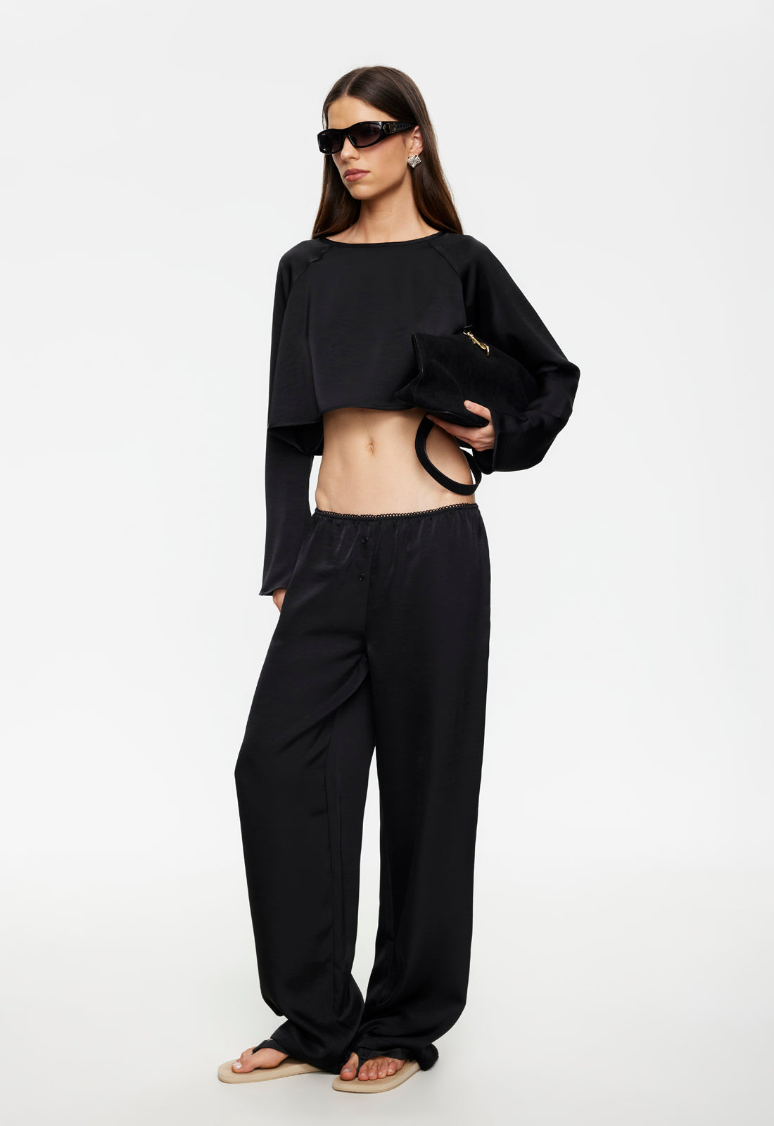 IN BLOOM PANT - NOIR