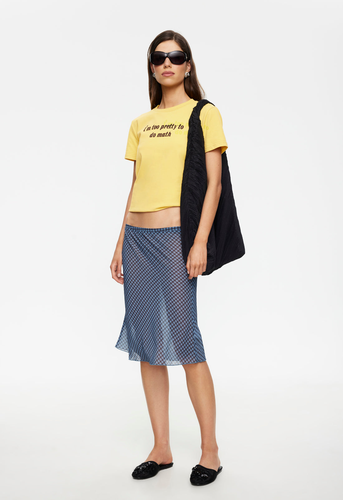 SHORELINE MIDI SKIRT - SMOKE CHECK - Image 3