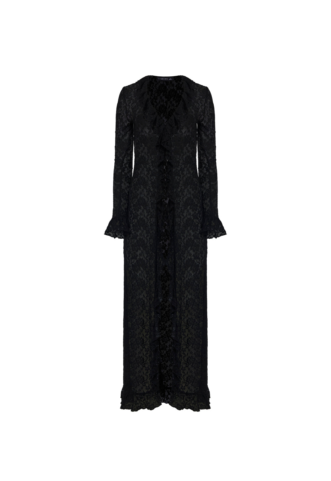 LONG NIGHTS MAXI DRESS - NOIR - Image 5
