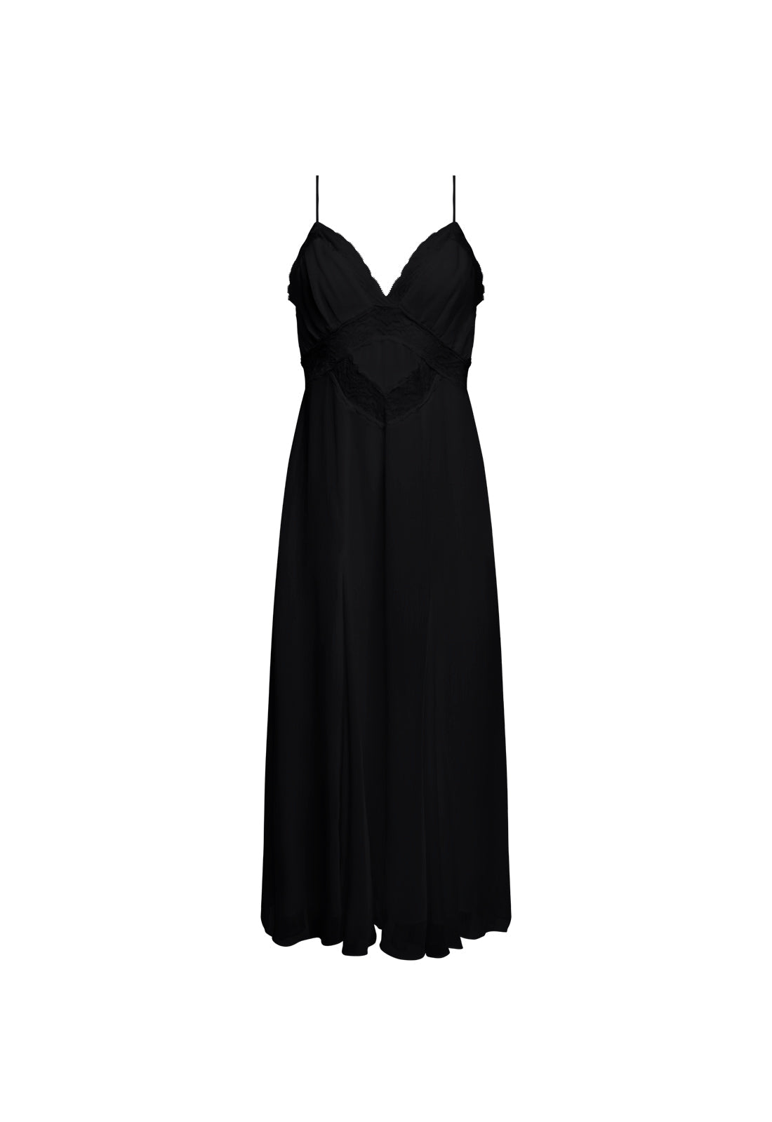 HARMONY MIDI DRESS - OBSIDIAN - Image 2