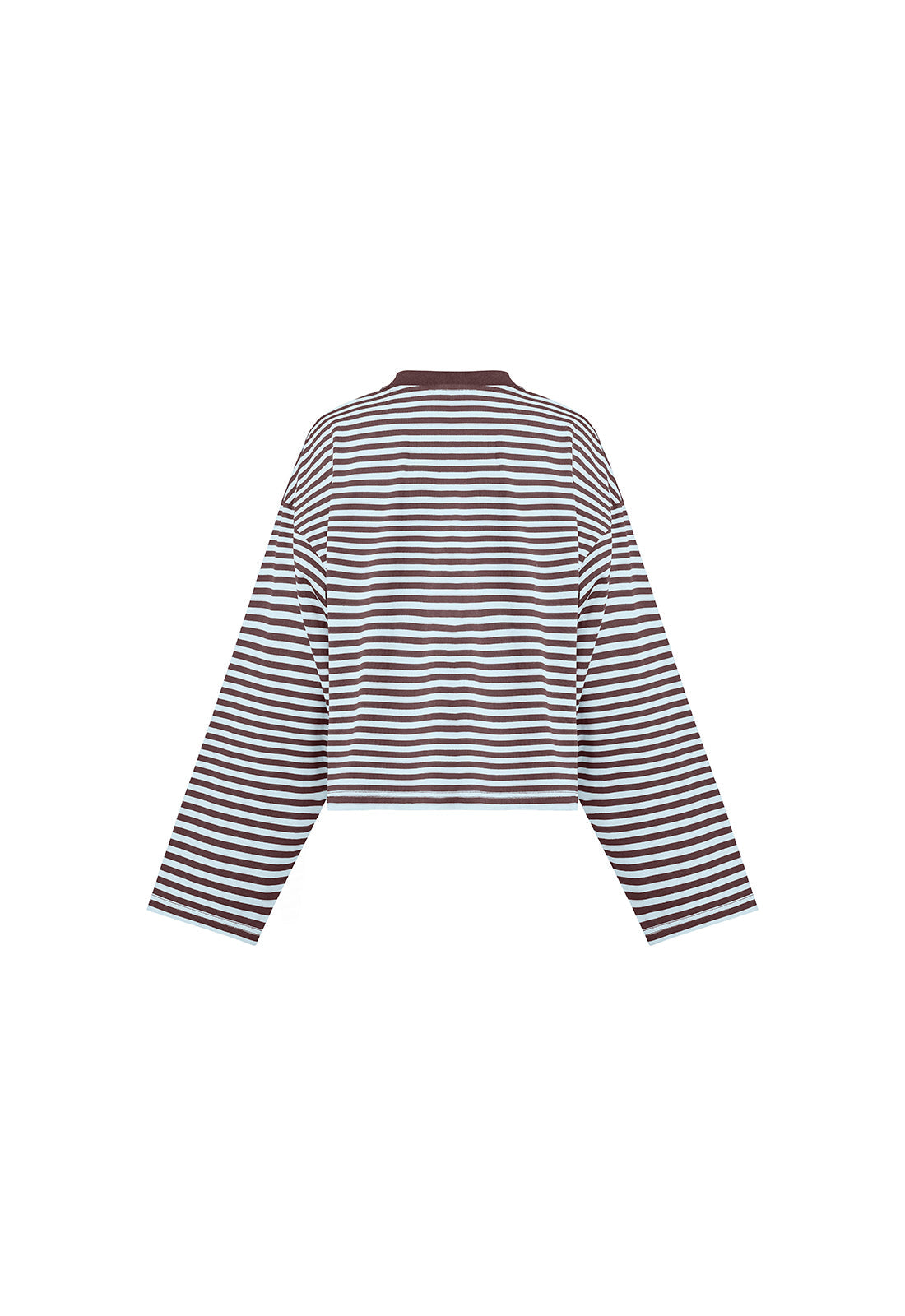 BLOOM LONG SLEEVE - CHOCOLATE SEA STRIPE - Image 6