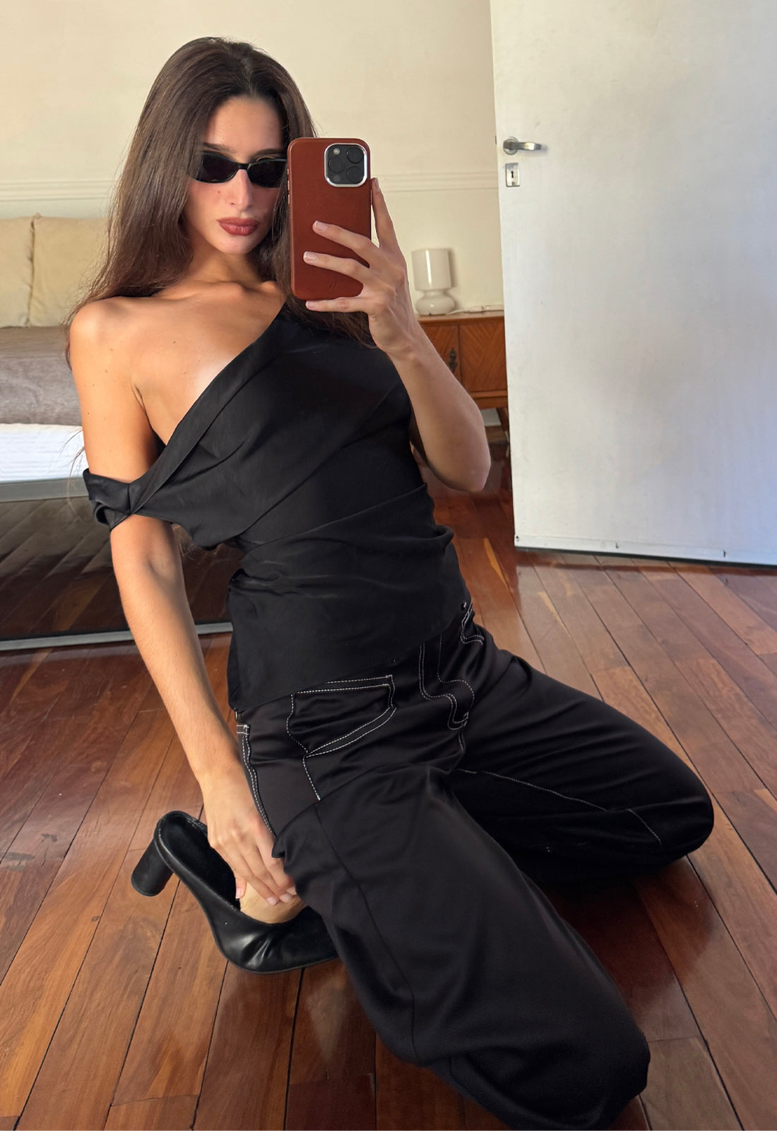 SWEETHEART TOP - NOIR - Image 2