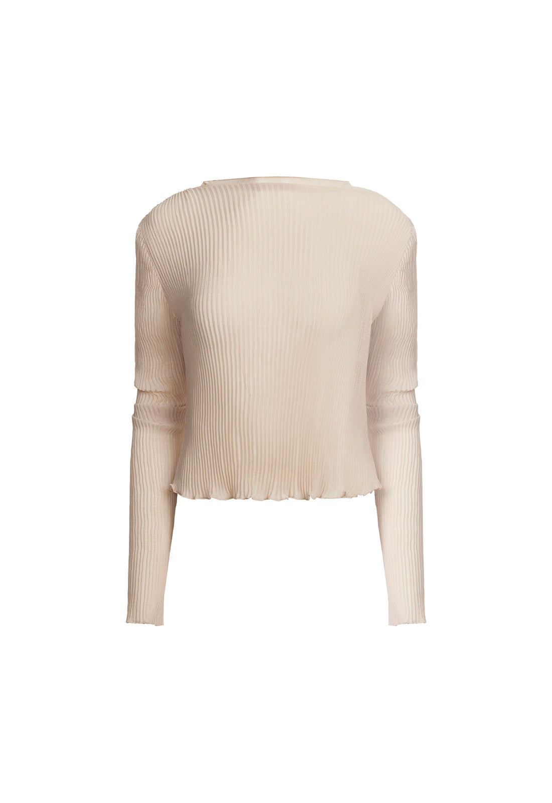 FORD LONG SLEEVE TOP - BEIGE - Image 2